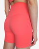 leggings corti imprun runglide colore corallo da donna immagine posteriore