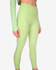 leggings running con tasca e sostegno elevato imprun essenza colore verde primavera