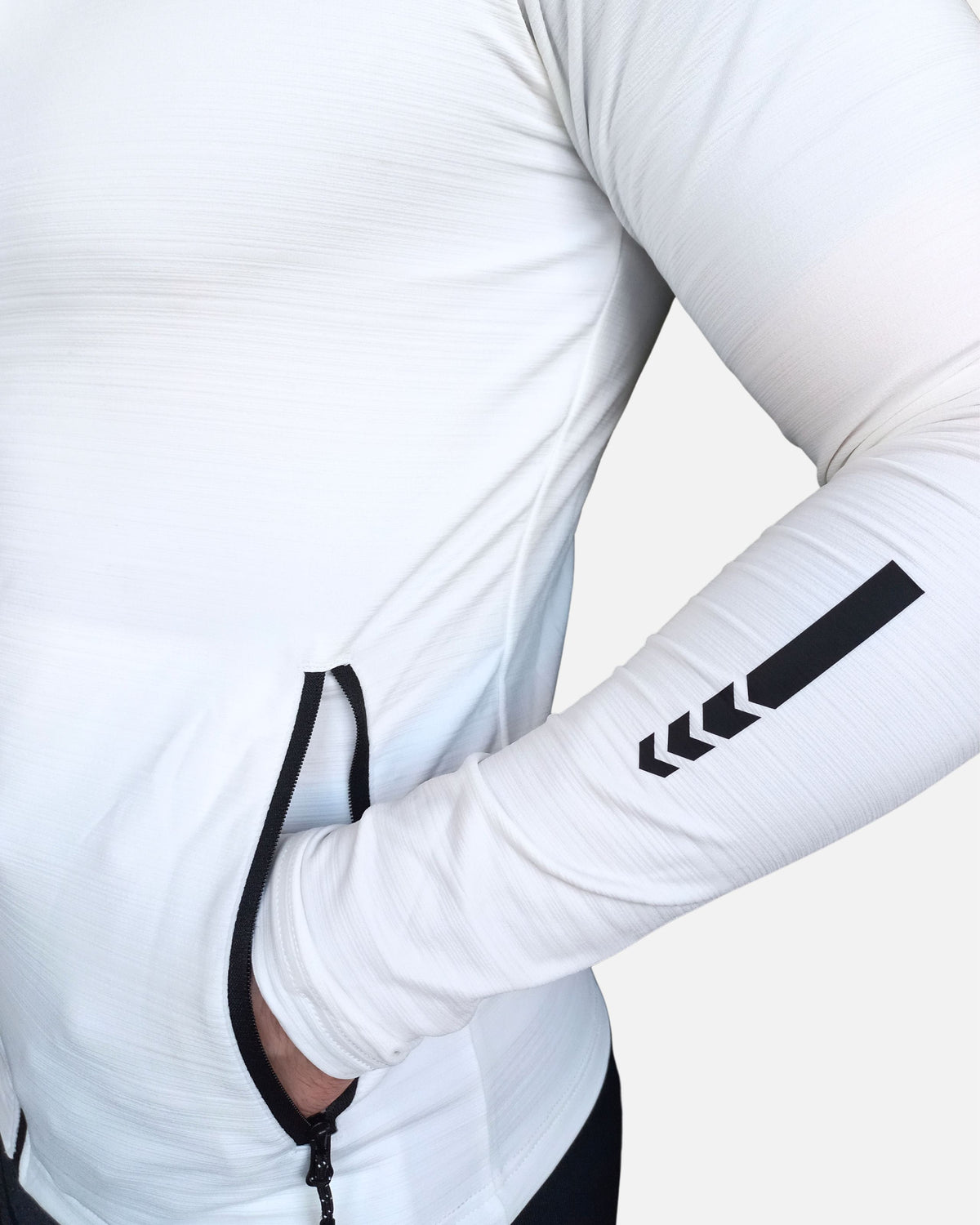 Felpa da running con zip Imprun IsoWarm