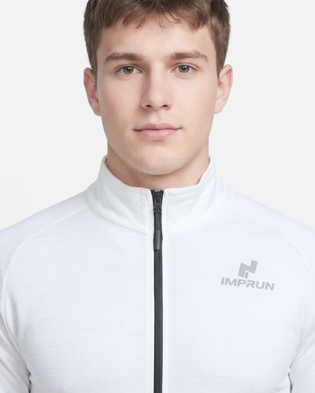 Felpa da running con zip Imprun IsoWarm