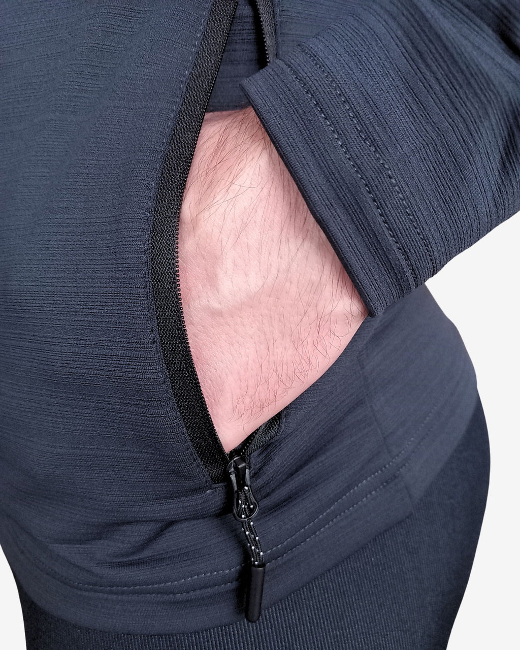 Felpa da running con zip Imprun IsoWarm