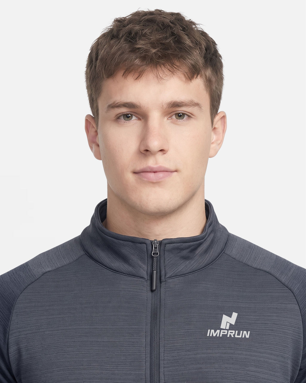 Felpa da running con zip Imprun IsoWarm