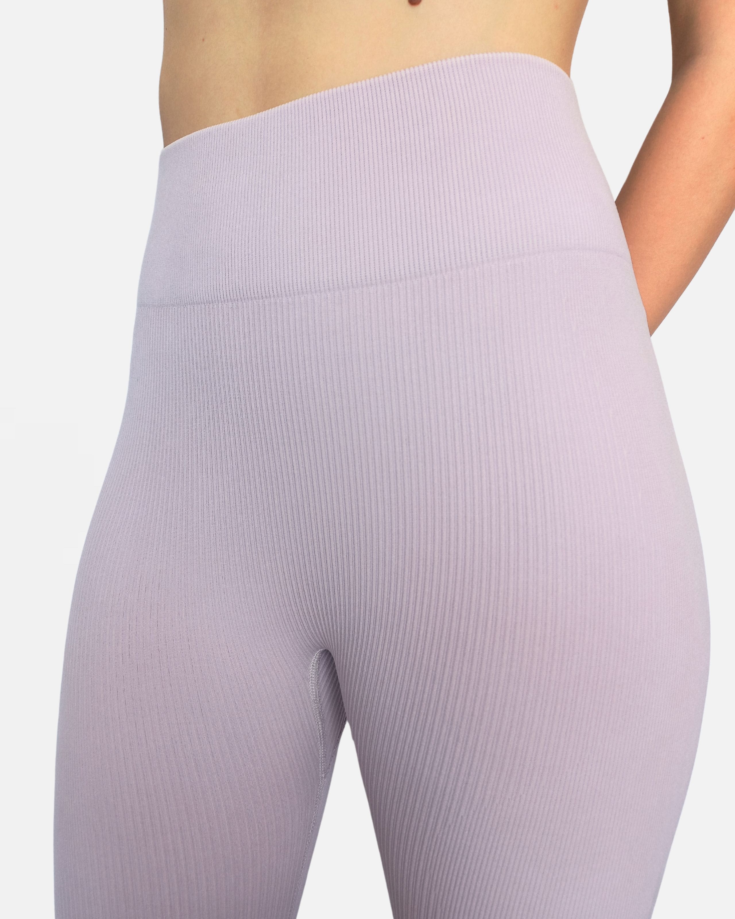 imprun leggings da running a tutta lunghezza da donna dettaglio frontale