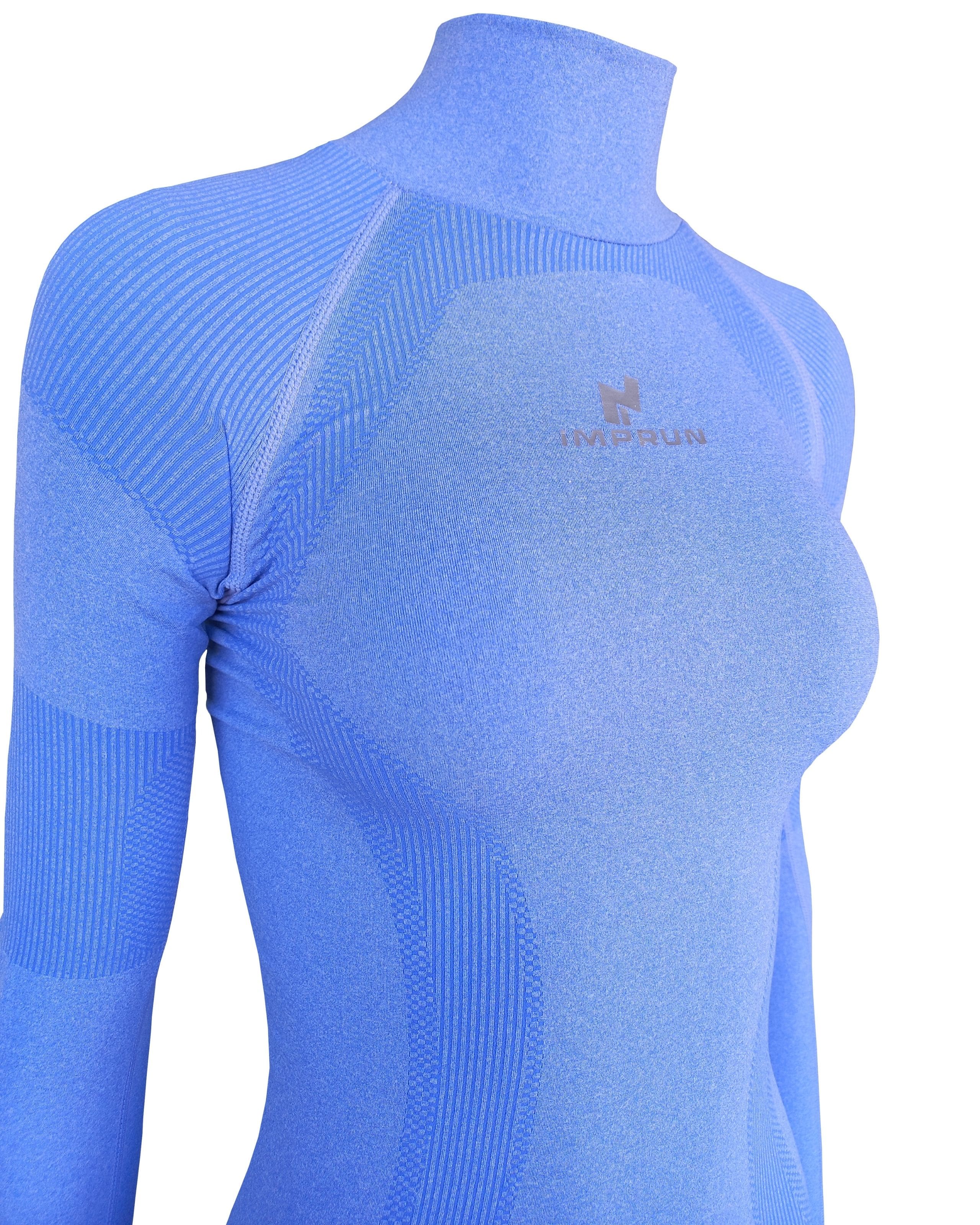 Running Donna Maglia Termica Running Manica Lunga Trail Running