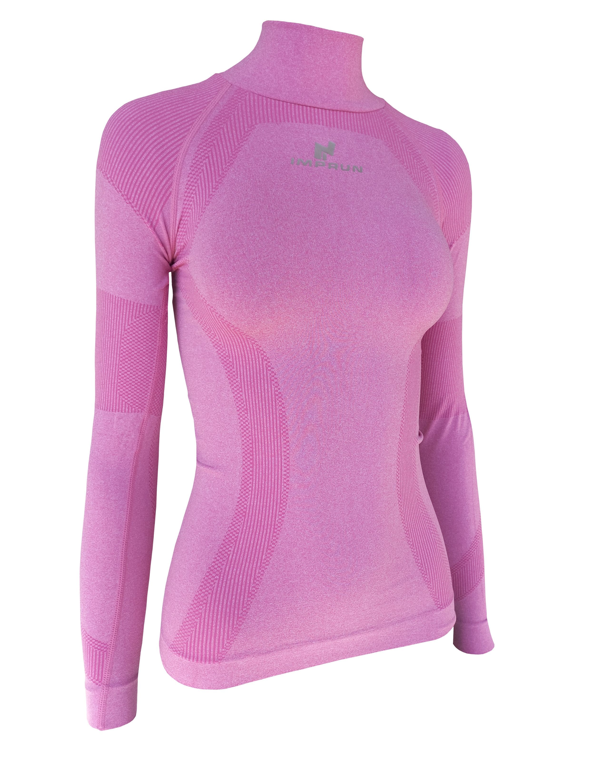 Maglia termica donna collo alto Imprun Climax1